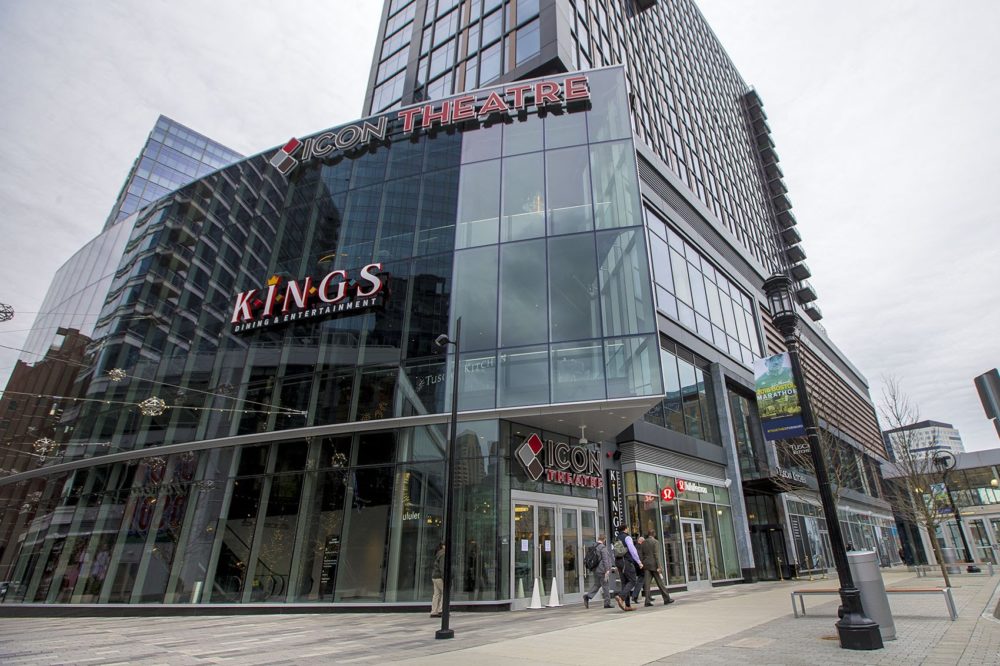 The ShowPlace ICON Theater in the Seaport. (Jesse Costa/WBUR)