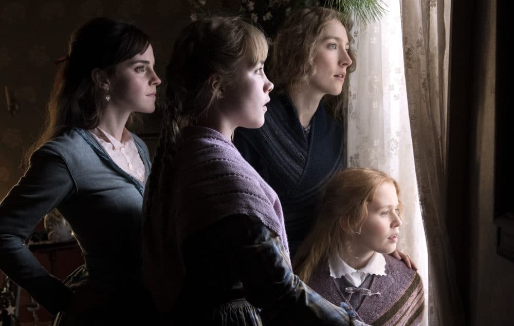 Emma Watson, Saoirse Ronan, Eliza Scanlen and Florence Pugh in "Little Women." (Courtesy Wilson Webb/CTMG)