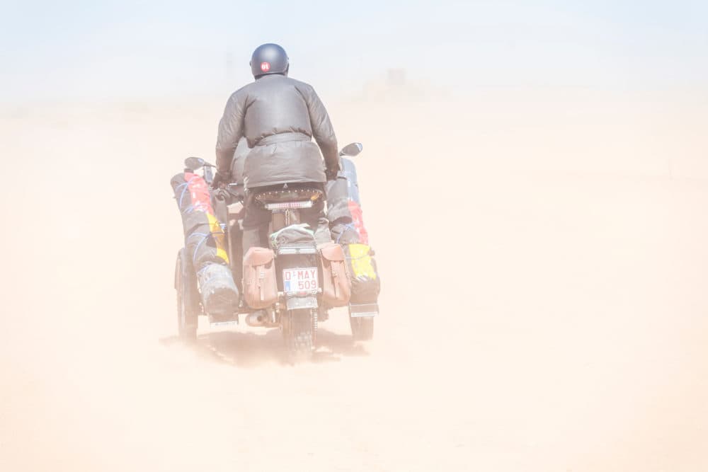 Just as Pons did over a century ago, Anton faced a few problems in the desert. (Gerard Brown)