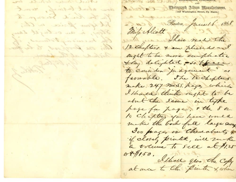 Page Through The Diaries Of Louisa May Alcott At Harvard's Houghton ...