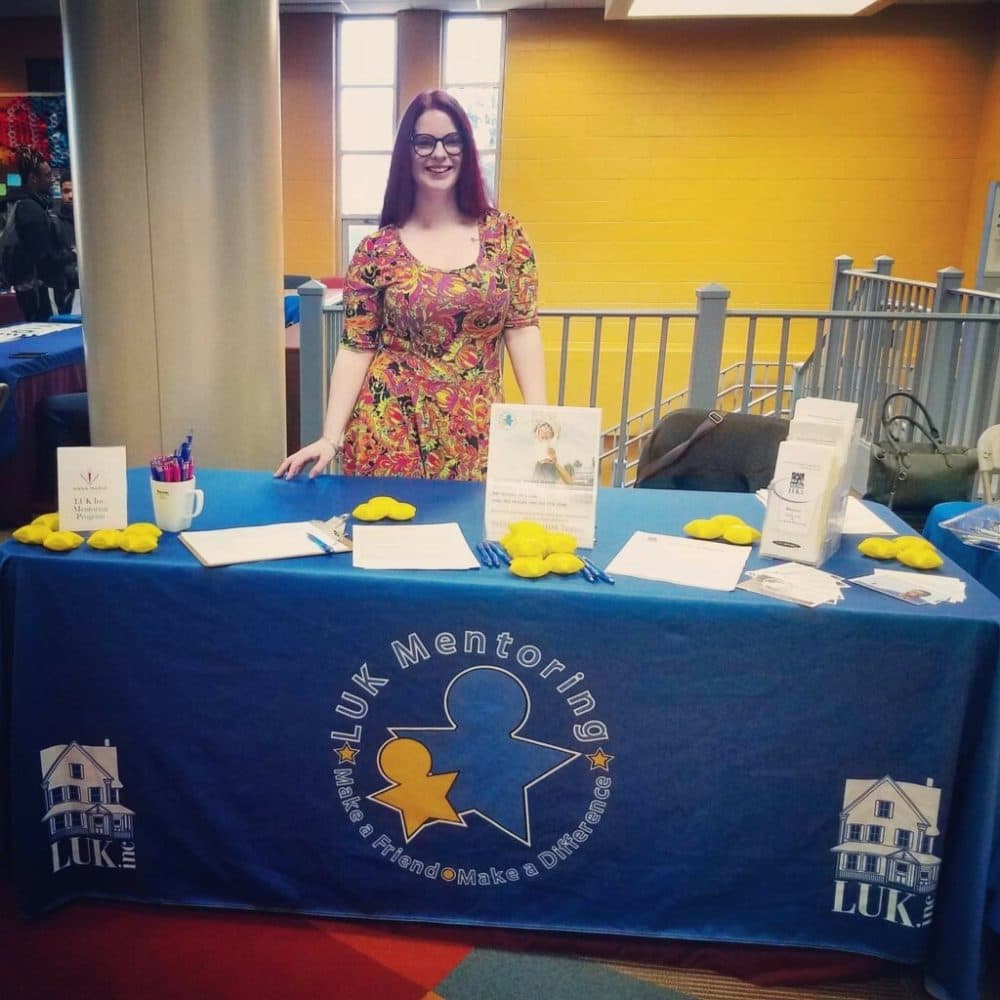 Laura DiGeronimo working for LUK, Inc. (Courtesy Laura DiGeronimo)