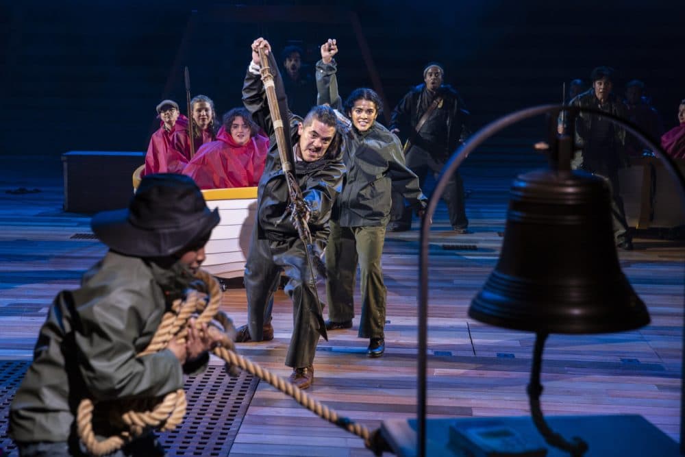 A production photo from "Moby-Dick." (Courtesy Maria Baranova)