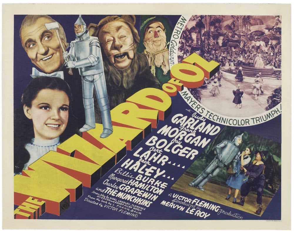 "The Wizard of Oz" film poster, screening as part of the Brattle Theatre's series "Films for Kids of All Ages.” (Courtesy Brattle Theatre)