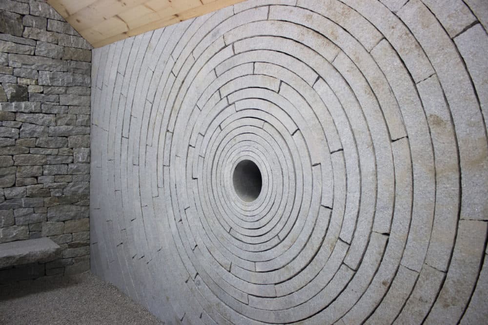 Andy Goldsworthy's "Watershed." (Courtesy deCordova)