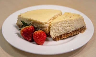 Cheesecake. (Robin Lubbock/WBUR)
