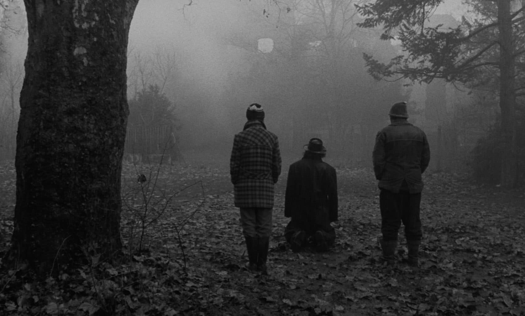 A still from director Béla Tarr’s “Sátántangó.” (Courtesy Arbelos Films)