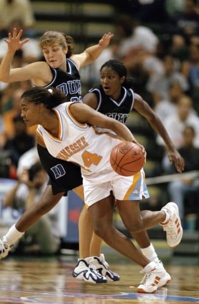 Catchings starred at the University of Tennessee even as a freshman. (Andy Lyons/Allsport/Getty Images)