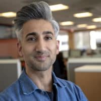 Tan France, fashion designer and star of Netflix’s Queer Eye. (Robin Lubbock/WBUR)