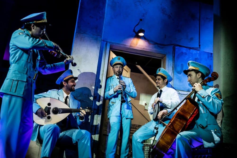 The touring company of "The Band's Visit." (Courtesy Matthew Murphy)