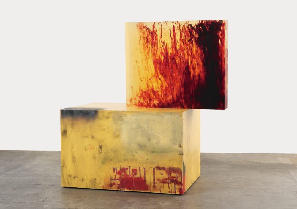 Sterling Ruby, "ACTS/WS ROLLINS," 2011. (Courtesy Sterling Ruby Studio, Los Angeles)
