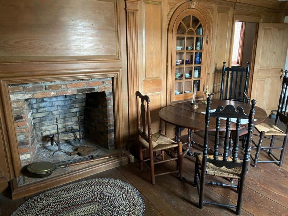 The upstairs study in the Ashley House where the Sheffield Resolves were written in 1773. Elizabeth Freeman, an enslaved member of the household, would have overheard the writers discussing the ideas of freedom and equality. (Nancy Eve Cohen/NEPR)