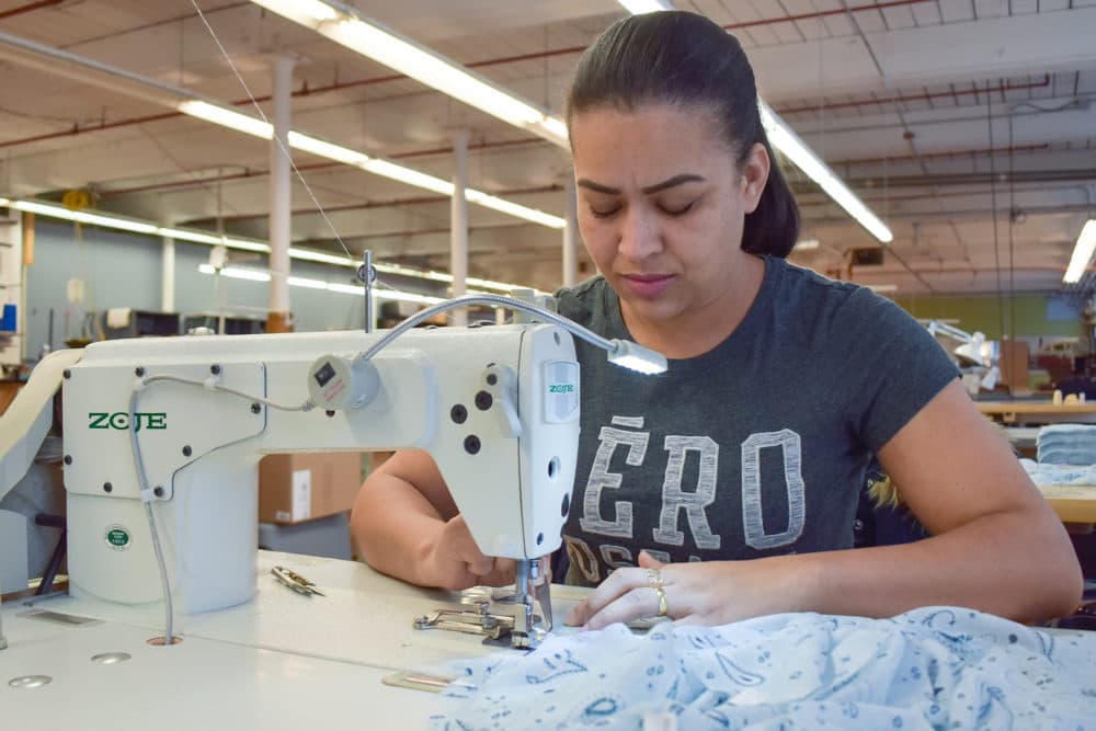 An Inside Look At Making Clothes In An American Factory | Here & Now