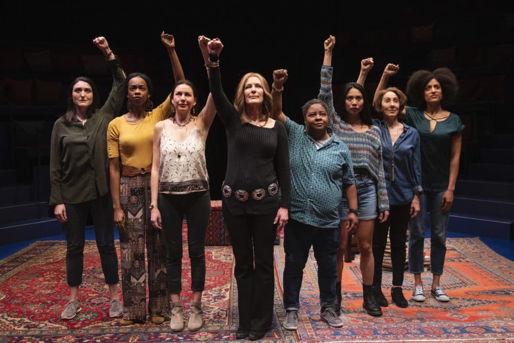 The cast of "Gloria: A Life." (Courtesy Ahron R. Foster)