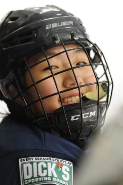 Grace Lee's Korean parents knew nothing about hockey when they immigrated to the U.S, but she quickly fell in love with the sport. (Courtesy Albert Lee)