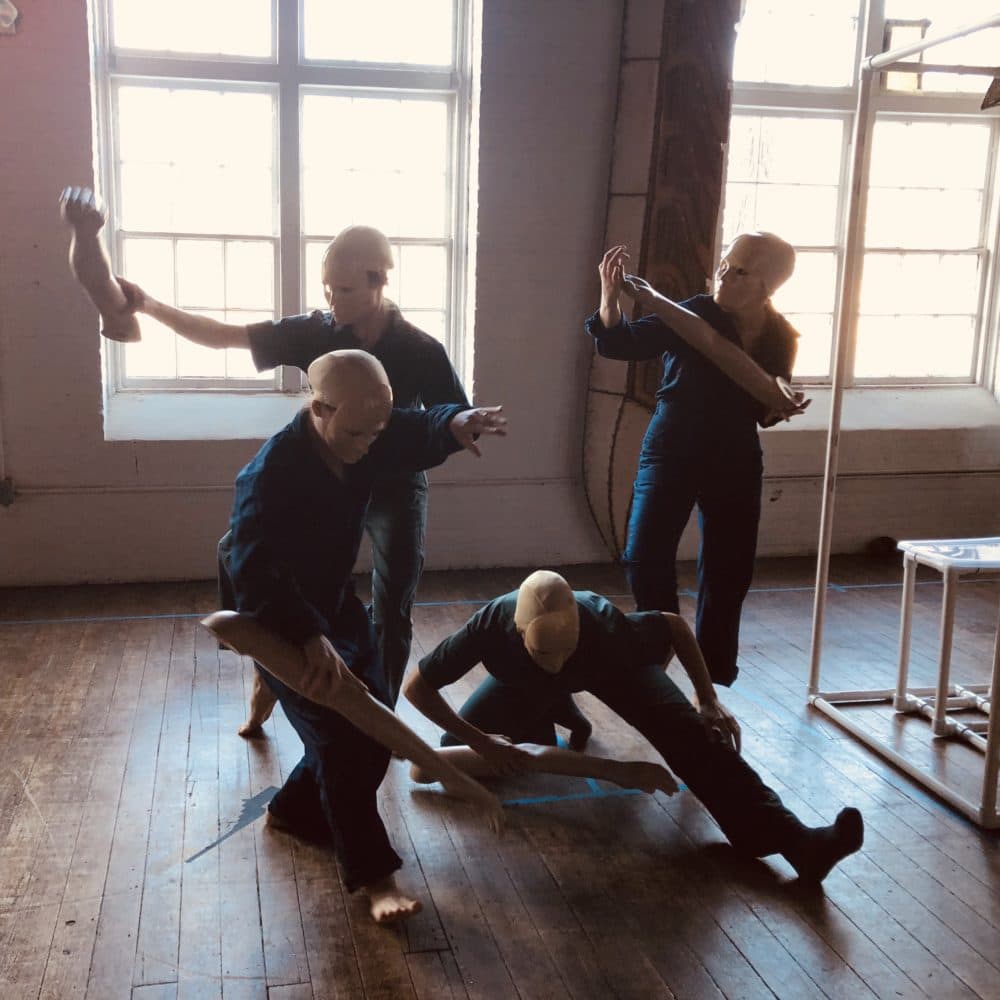 Arc Iris rehearses "iTMRW" (Courtesy Zach Tenorio-Miller)