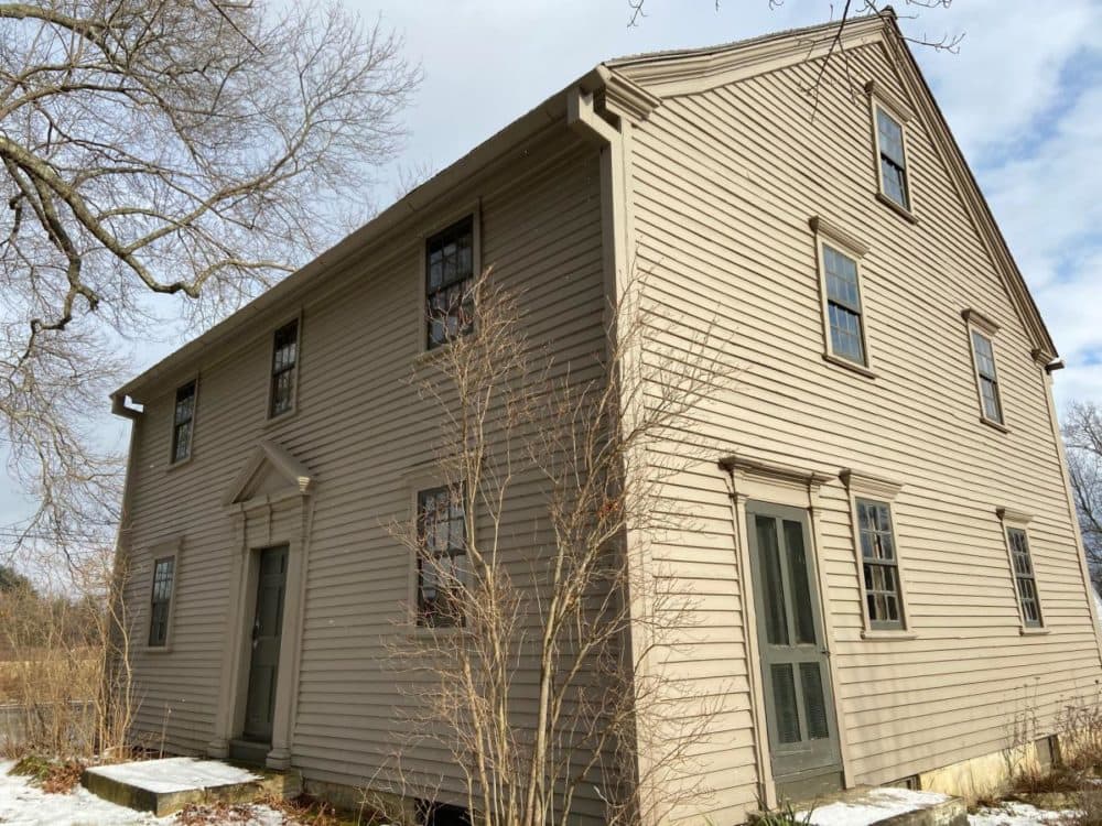 Colonel John Ashley built this house on the west bank of the Housatonic River in Sheffield, Massachusetts, in 1735. (Nancy Eve Cohen/NEPR)