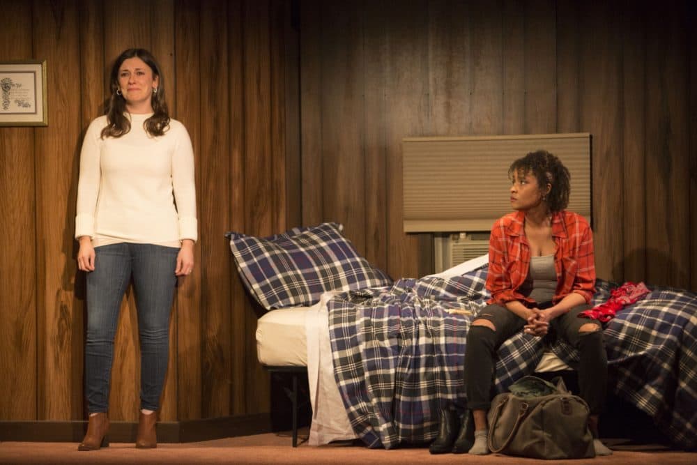 Chelsea Diehl and Kris Sidberry in "The Cake." (Courtesy Mark S. Howard)