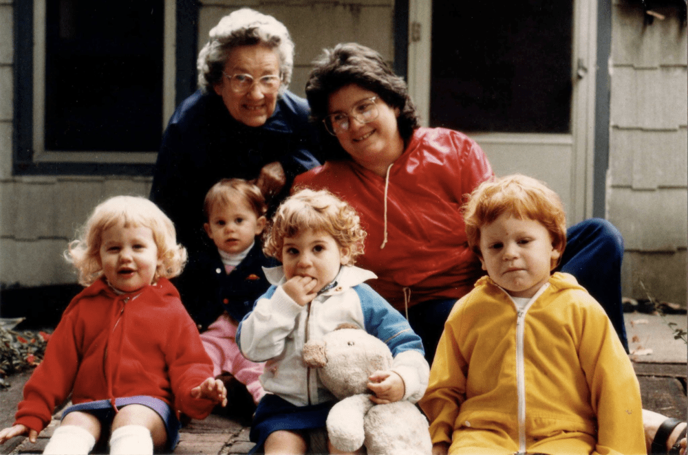 Kay Evans (upper right) with host Jeremy Hobson (far lower right). (Courtesy)