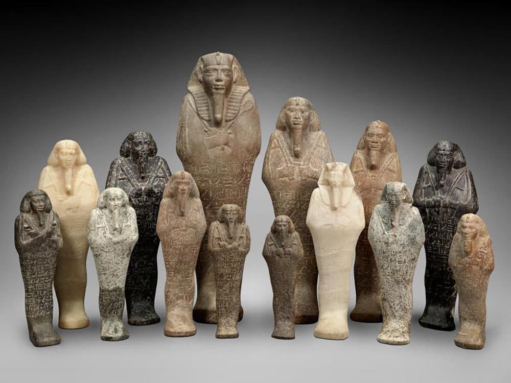 Artifacts on display for "Ancient Nubia Now."(Courtesy MFA)