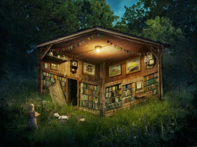 "Forest Library" by u/allterlleringet