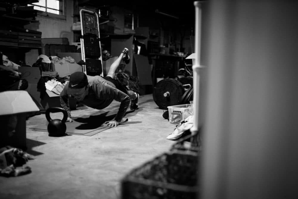 With meticulous training, Peter got closer to meeting the Olympic Trials qualifying time. (Jody Bailey)
