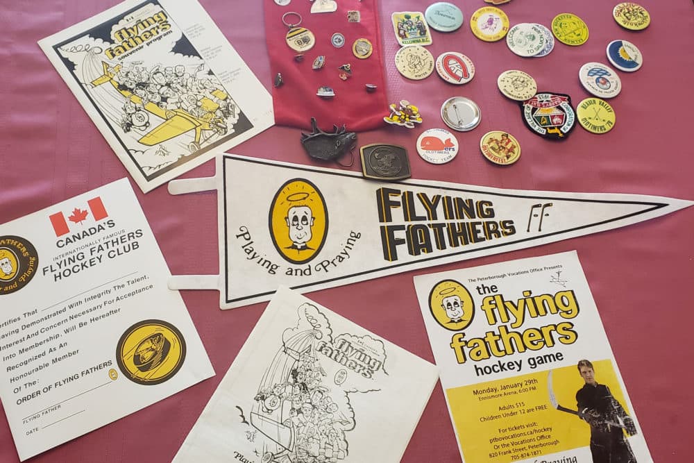 A fraction of the memorabilia Frank Quinn collected over the years. (Ayesha Barmania)