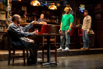 The Cast of the Huntington Theatre Company's production of "Sweat." (Courtesy T. Charles Erickson)