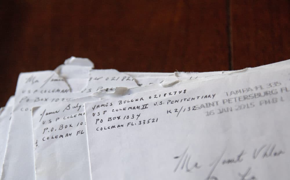 Uhlar started writing Bulger, she said, because as a juror, she was troubled by the fact that much of the evidence against him came through testimony by former criminal associates who were also killers and had received reduced sentences in exchange for testifying against their former partner in crime. (David Goldman/AP)
