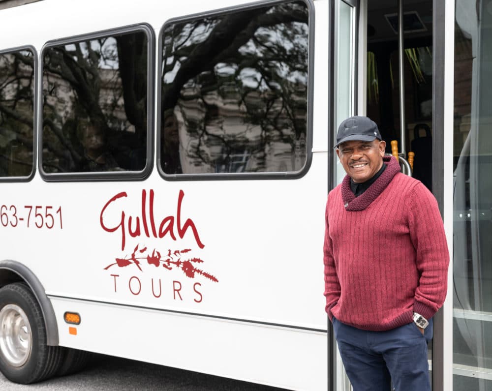 Alphonso Brown is the owner of Gullah Tours in Charleston, South Carolina. (Alvin C. Jacobs for Here & Now)