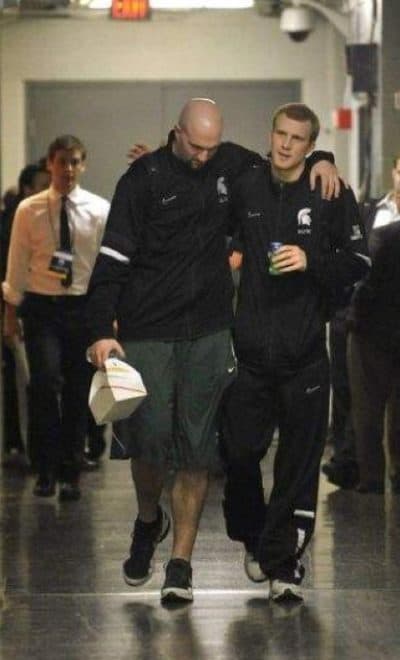 Anthony with Austin Thornton. (Courtesy Anthony Ianni)