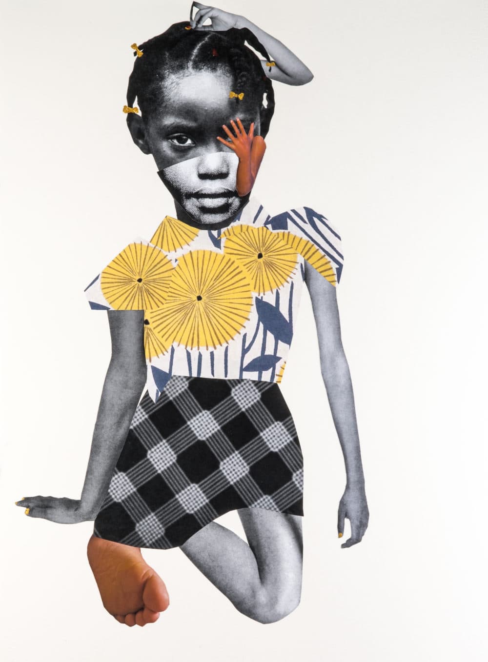 Untitled, Deborah Roberts (Courtesy Philip Rogers/MassMOCA)