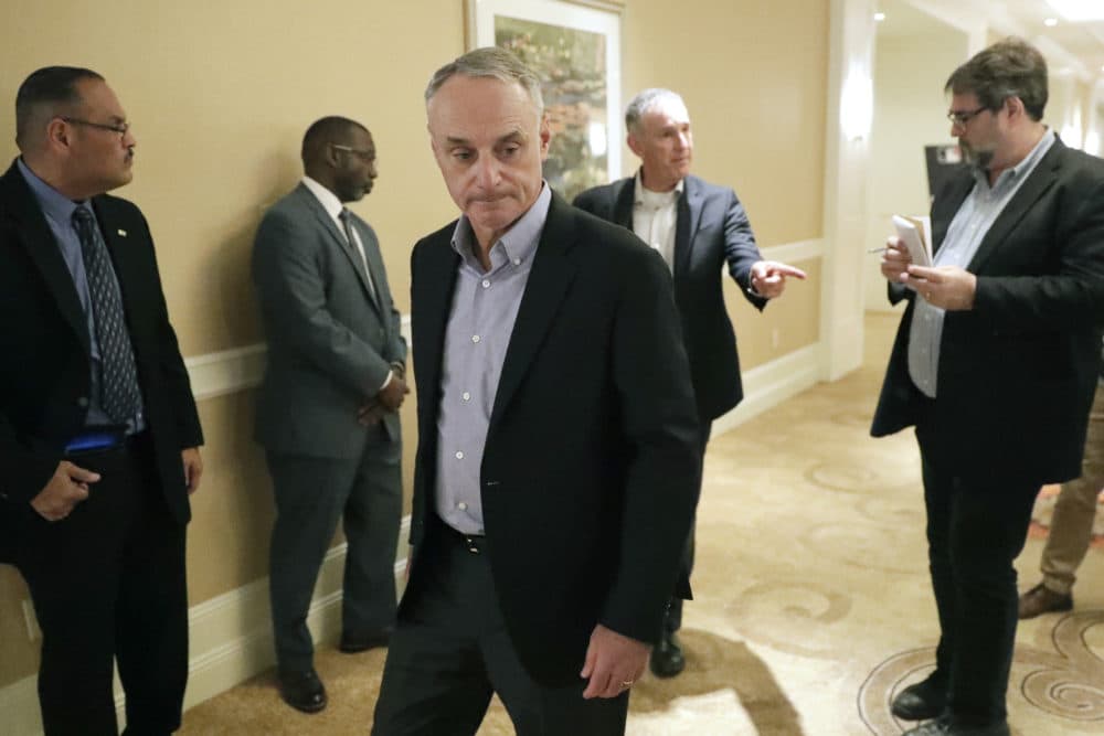 MLB Commissioner Rob Manfred. (John Raoux/AP)