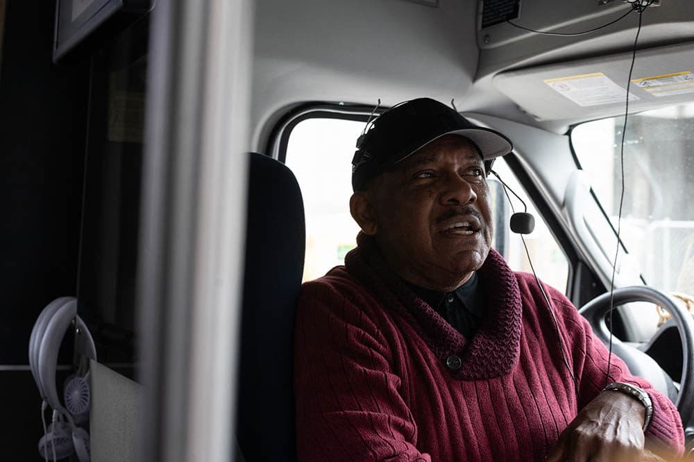Alphonso Brown is the owner of Gullah Tours in Charleston, South Carolina. (Alvin C. Jacobs for Here & Now)