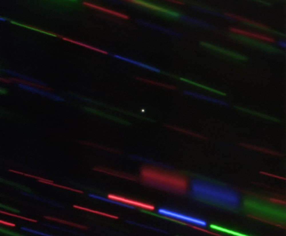 Image of the Earth's "mini-moon." (The international Gemini Observatory/NSF’s National Optical-Infrared Astronomy Research Laboratory/AURA)