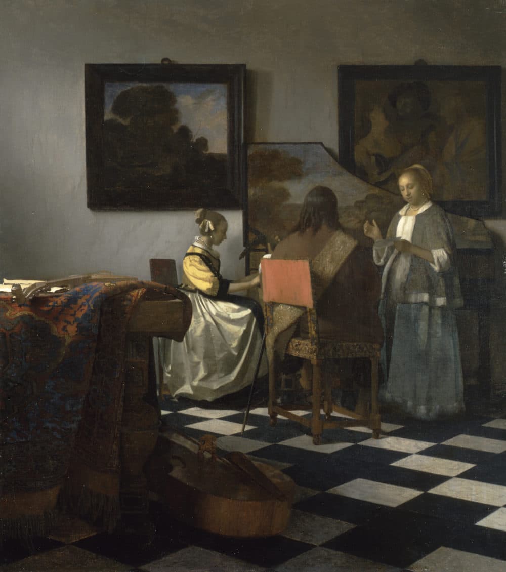 Vermeer, "The Concert," 1663 - 1666. (Courtesy Isabella Stewart Gardner Museum)