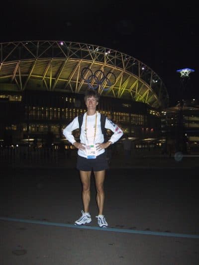Clark, a 37-year-old mother of two, surprised everyone, including herself, by ending up at the 2000 Sydney Olympics. (Courtesy Chris Clark)