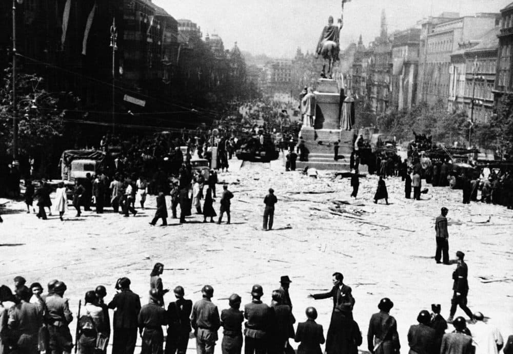 Prague, during the final days of World War II. (AP Photo)