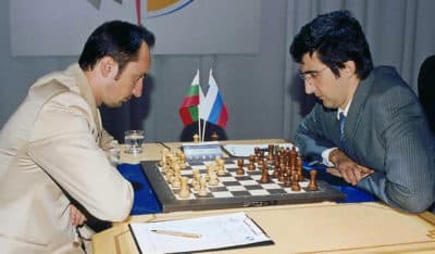A match in Elista in 2006. (Mergen Bembinov/AP)