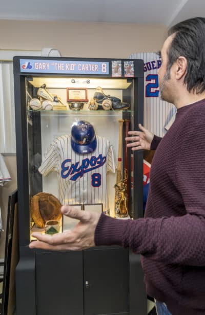Perry's Gary Carter jersey. (Eva Blue)