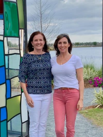 Nancy Kinnally and Connie Sorman meet in Orlando in March 2019. (Courtesy Nancy Kinnally)