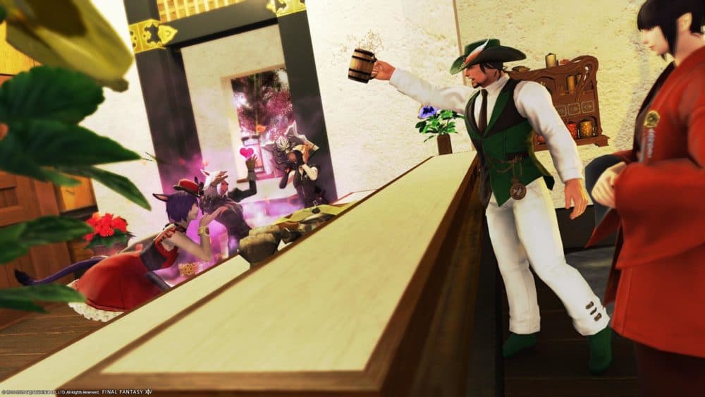 A Final Fantasy St. Patrick's Day party. (Courtesy Robert Carmona)