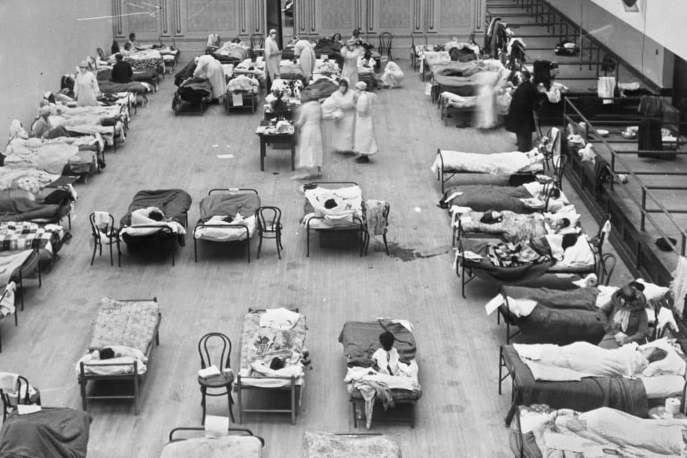 A group of researchers in the U.S. say they're close to releasing a treatment that could help patients infected with the coronavirus. It's one that was used successfully during the flu pandemic on 1918. (Edward A. "Doc" Rogers/Library of Congress via AP)
