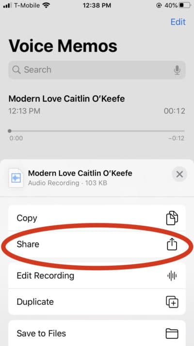 How to share file 