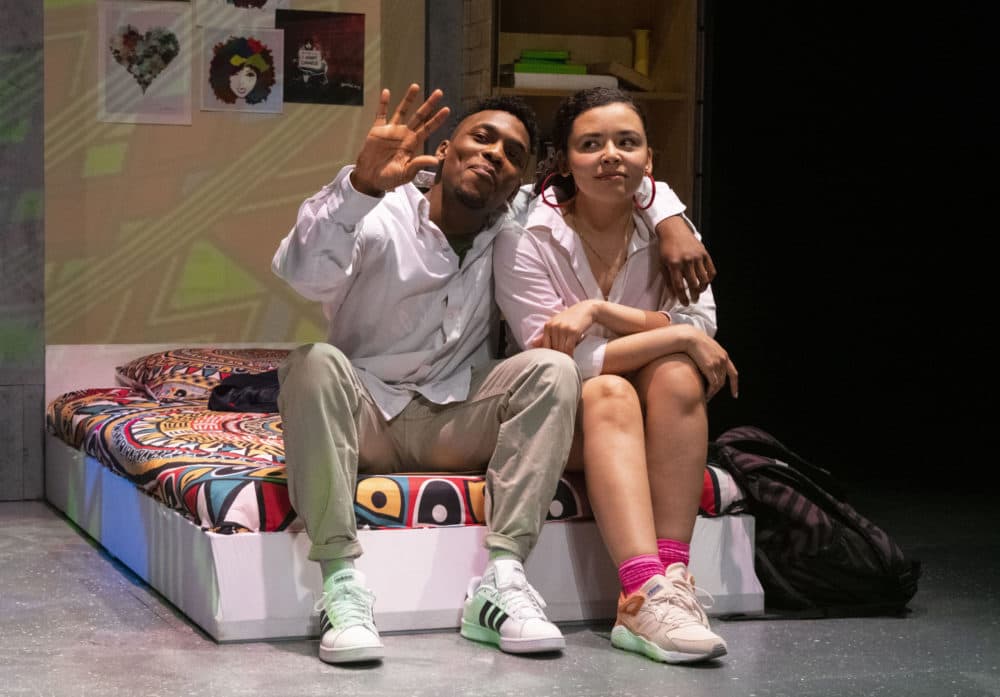 Hubens "Bobby" Cius and Sandra Seoane-Serí in the Nora-WAM coproduction of "Pipeline." (Courtesy Nina Groom)