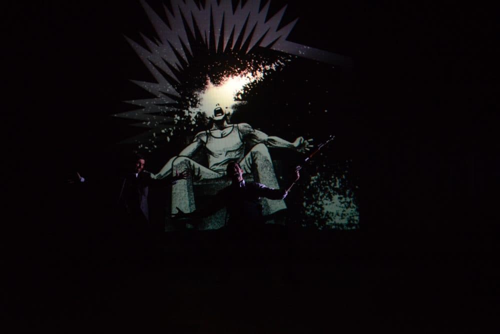 A scene from "Plata Quemada." (Courtesy Teatrocinema)