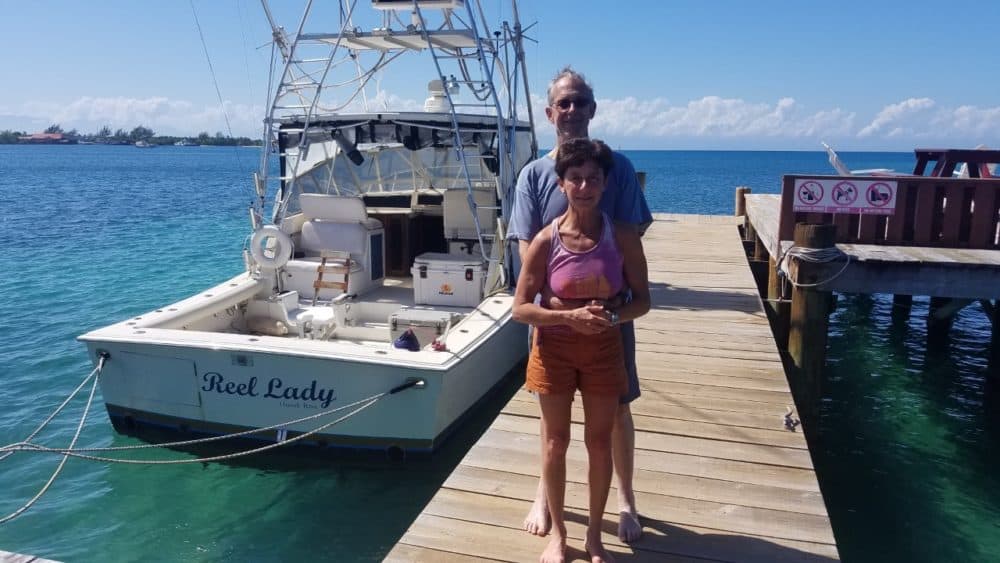Beth Rosenzweig and Ray Bahr are stuck in Utila, Honduras, while waiting for a travel ban to and from the country to be lifted. (Courtesy photo)