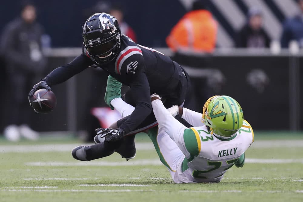 Just two months ago, the XFL was making headway in its return season. Now, the league has filed for bankruptcy. (Steve Luciano/AP)
