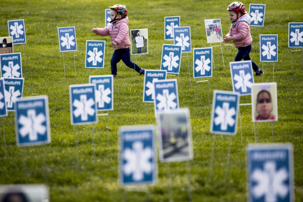 Child care providers are facing many challenges during the COVID-19 crisis. (Andrew Harnik/AP)