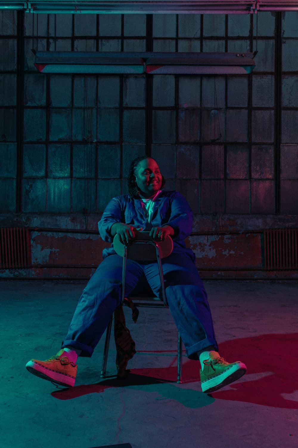 Boston-based rapper, poet and educator Oompa, will host the MFA's digital opening party for "Writing the Future: Basquiat and the Hip-Hop Generation." (Courtesy Ally Schmaling/MFA)