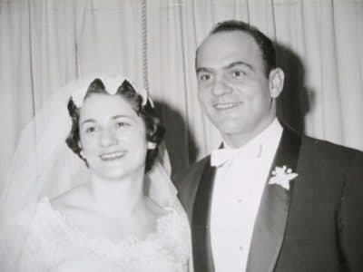 Nick and Marion Avtges on their wedding day (Courtesy)